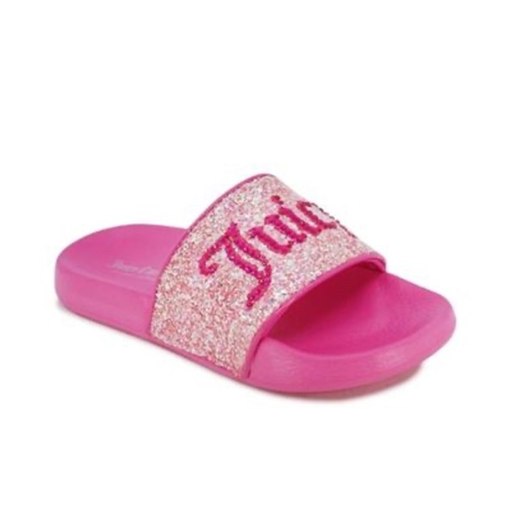 Juicy Couture Melrose Avenue Pink Slide Sandals Size 5